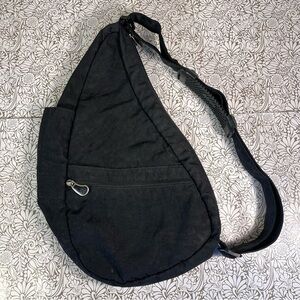 AmeriBag Black Shoulder Bag Sling Purse